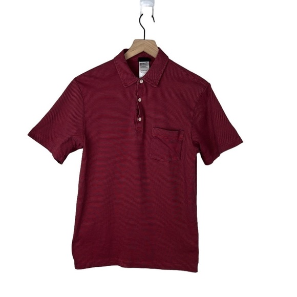 Patagonia Squeaky Clean Striped Polo Shirt - Picture 1 of 6